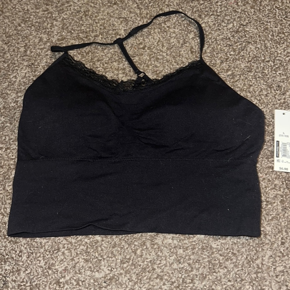 Black New Tank Top